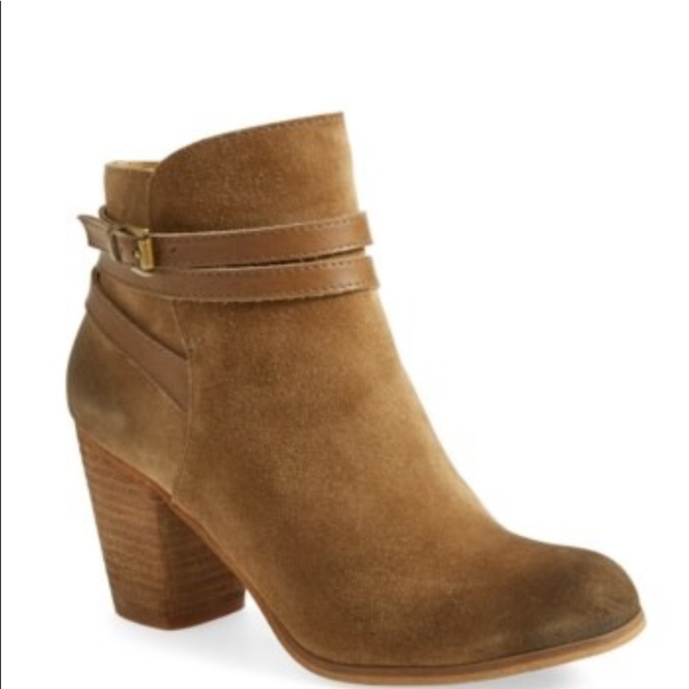 ❤️NWT❤️NORDSTROM BP‎ TANDEM SUEDE ANKLE BOOTS ~ 9.5